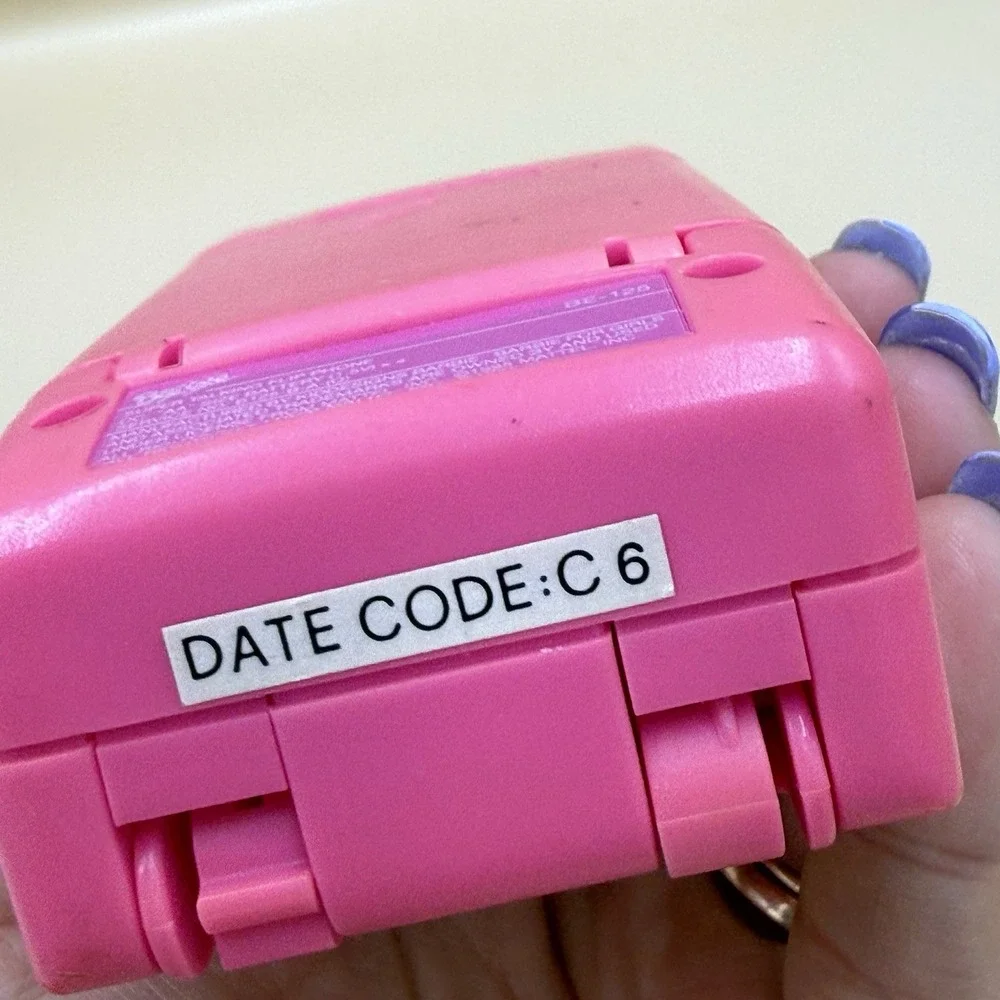 Vintage Barbie Super Talking Pink Cell Phone Flip Phone Untested Toy
